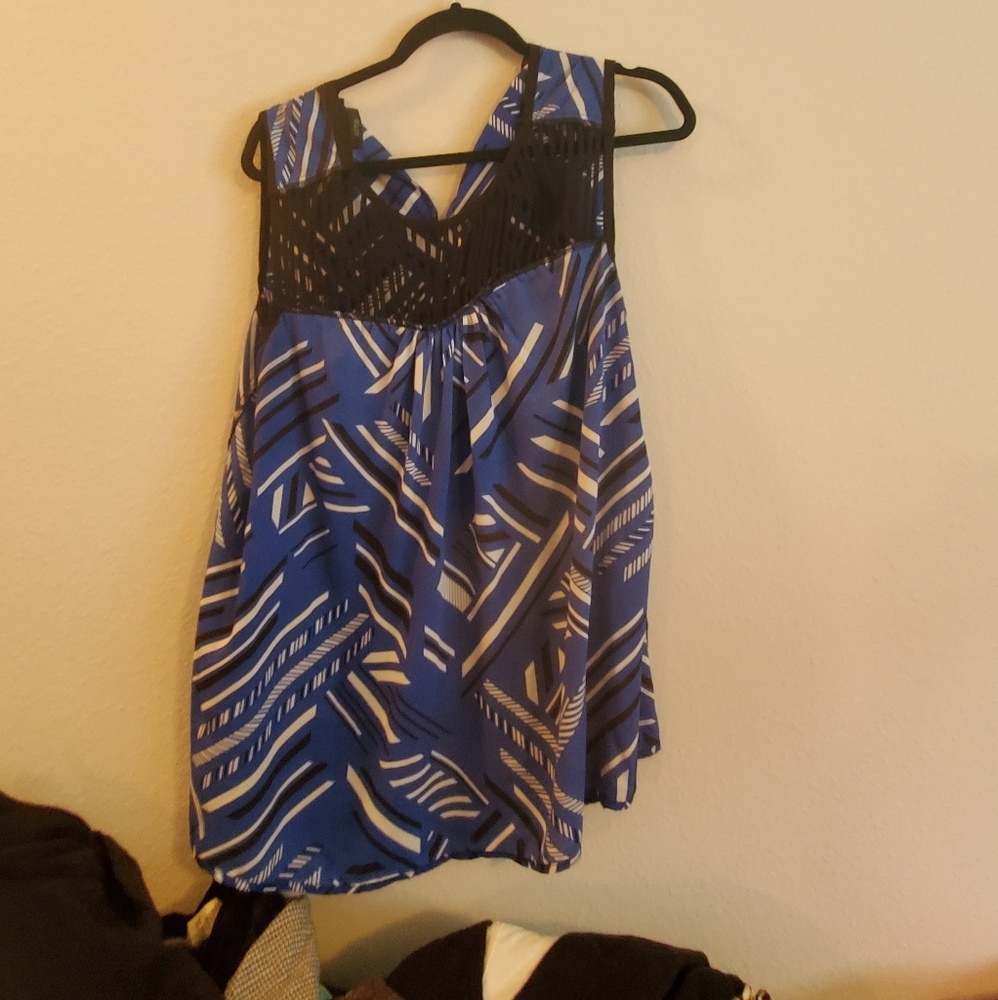 Blue blouse